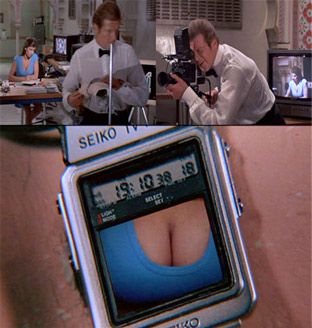 Seiko james bond tv watch