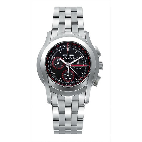 Gucci G Class men's stainless steel chronograph watch