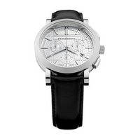 Burberry men's stainless steel chronograph watch