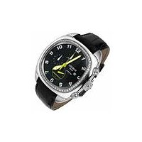 1970 - Diamond Bezel Black Chronograph Watch