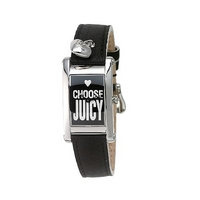 Juicy Couture Royal ladies' black strap watch