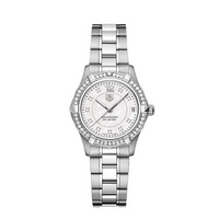 TAG Heuer ladies' diamond set bezel watch