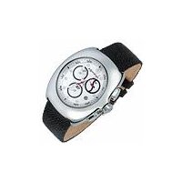 Farfus - White Dial & Stingray Band Chronograph Watch