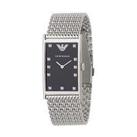 Emporio Armani Classic men's stainless steel diamond watch