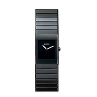 Rado Ceramica ladies' black bracelet watch