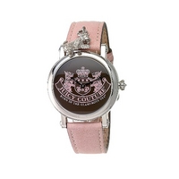 Juicy Couture ladies' pink strap watch