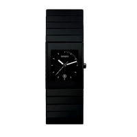 Rado Ceramica men's black bracelet watch
