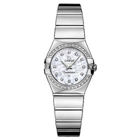Omega Constellation ladies' mother of pearl dial watch